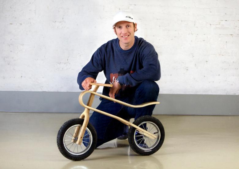 Steve Peat launches Zum Zum balance bike on Kickstarter road.cc